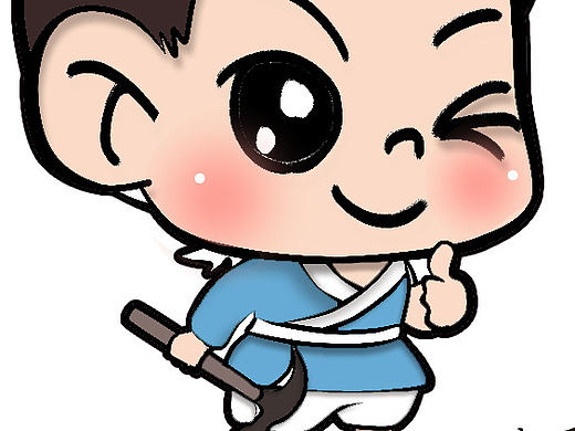 冠霖王木匠卡通形象设计