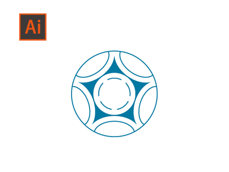 Ai基础教程/如何绘制星型足球标志