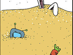 o9-1o年作品匯總漫畫『HiPi日記』---齙牙兔不見了（個人主頁-ZNDkxOTY0） - 商業(yè)插畫 - 站酷設(shè)計師貓飯飯飯原創(chuàng)素材 - 站酷ZCOOL