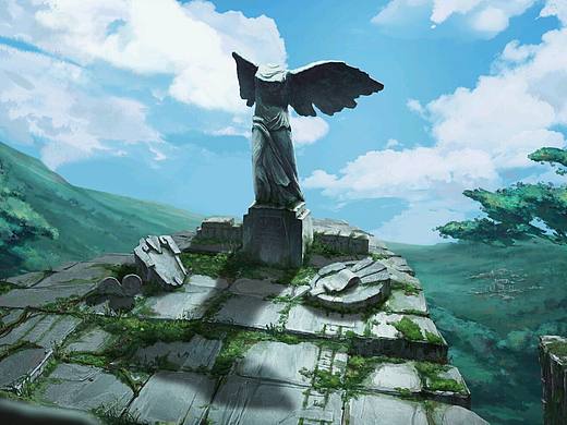 悬崖神殿（个人主页-ZMTcxNTM5NDQ=） - 概念设定 - 站酷设计师zeyi泽亿原创素材 - 站酷ZCOOL