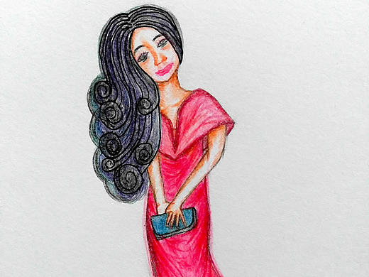 手绘之后的样机DIY