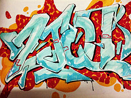 最近涂鸦手稿graffiti（3.20前）