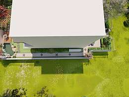 新中式現(xiàn)代庭院