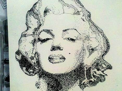 点绘-玛丽莲梦露