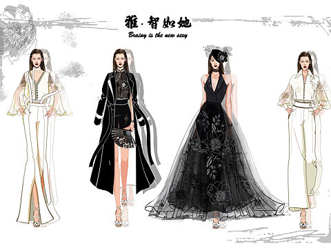 服装设计效果图