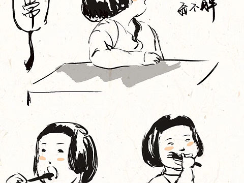 胖妞的日常（个人主页-ZMjYxMzgyNjA=） - 创作习作 - 站酷设计师xuejiajia原创素材 - 站酷ZCOOL