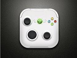 练习作品，XBOX360手柄icon
