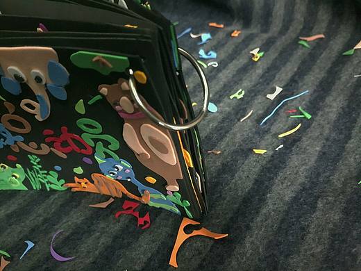 绘本做成了一本手工书