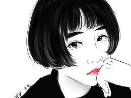 插畫頭像