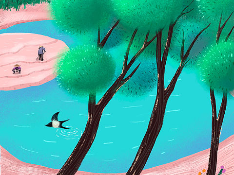 一次愉快的出行（個人主頁-ZNTI4NTE4ODA=） - 創(chuàng)作習作 - 站酷設計師兩個山原創(chuàng)素材 - 站酷ZCOOL