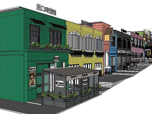 商业街氛围营造----重庆HI街设计(部分街）