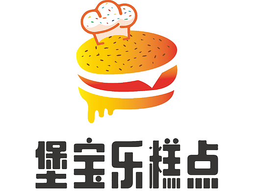 堡宝乐糕点logo