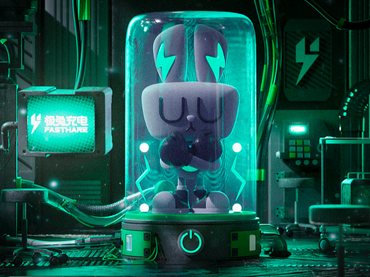 极兔充电品牌设计