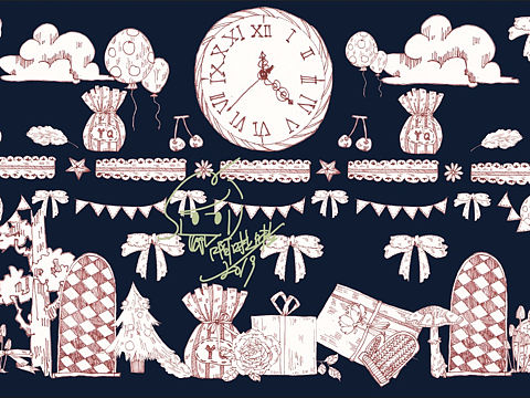 Lolita 柄圖-黑白童話（個人主頁-ZMzY3MjI5ODg=） - 其他服裝 - 站酷設計師啊啦啦com原創(chuàng)素材 - 站酷ZCOOL