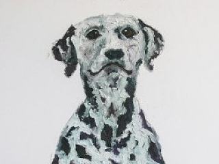 油画作品【硬·毛】，【软·毛】