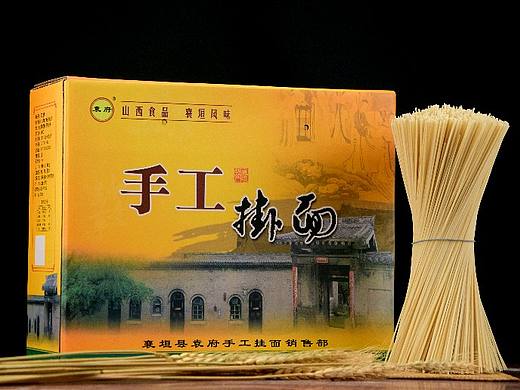 挂面之乡山西襄垣,袁府纯手工挂面,详情页设计欣赏