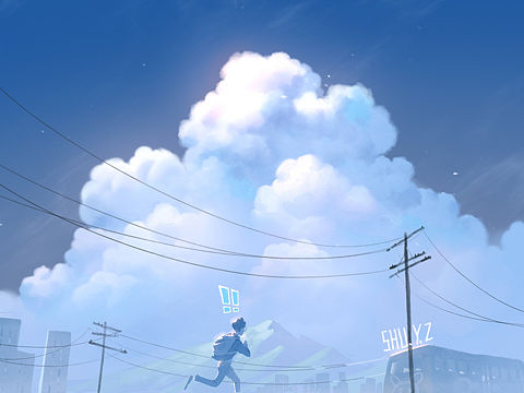 少年的梦3-日常练习小合集（个人主页-ZNTAxNzQ5NzI=） - 创作习作 - 站酷设计师BookShu泳之原创素材 - 站酷ZCOOL
