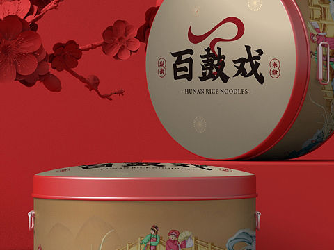 米粉包装插图设计 🚫未经许可请勿商用或者转载。