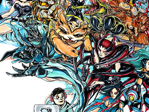 重回站酷!一组英雄联盟主题的创作