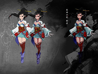 武侠妹子