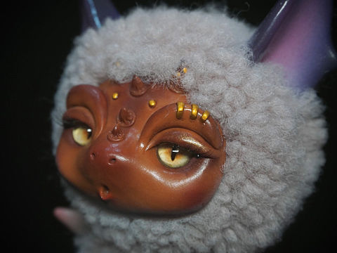 不关门|软陶幻想生物|恶魔奶龙龙