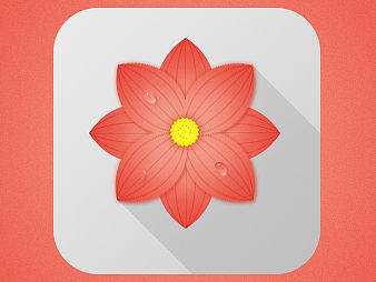 圖標(biāo)花朵臨摹（內(nèi)附psd源文件）（個人主頁-ZMTYwODU3MTI=） - 圖標(biāo) - 站酷設(shè)計師superox原創(chuàng)素材 - 站酷ZCOOL