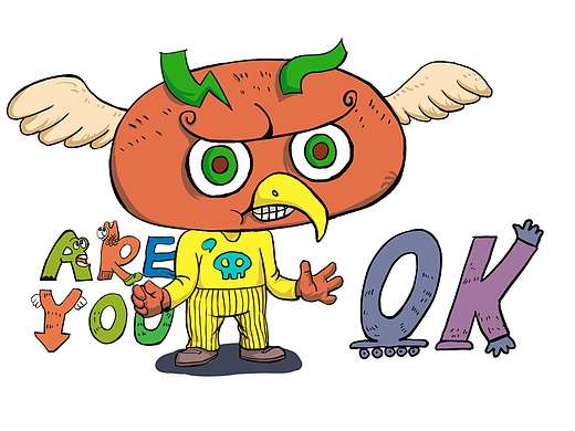 ok（個人主頁-ZMzY4NTUzNTI=） - 單幅漫畫 - 站酷設(shè)計師壹參原創(chuàng)素材 - 站酷ZCOOL