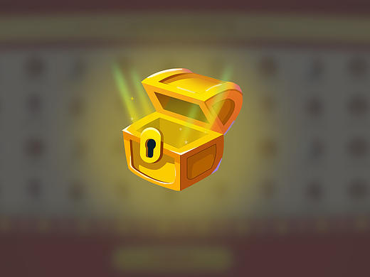 UI 动效 宝箱开奖