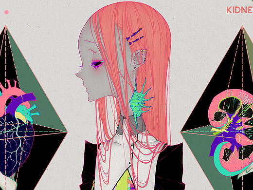 肩胛骨/插画合集