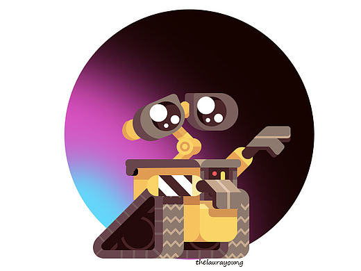 机器人总动员   Wall.E & Eve & 萌萌的生物清洁工