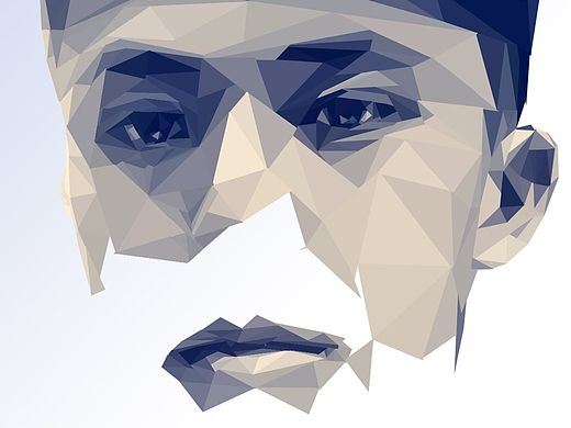 打响百图斩第一炮——多边形头像