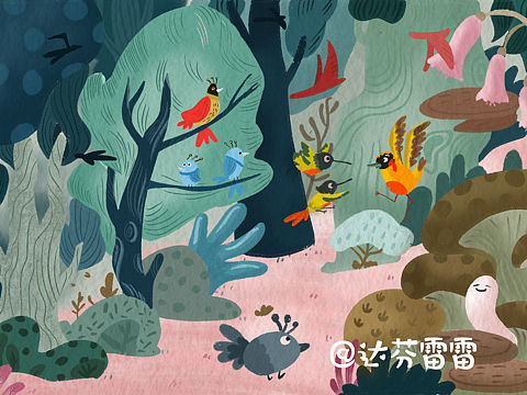 飞鹤奶粉公众号内页插画
