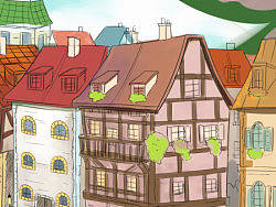 《花之國物語》#廣東嶺南職業(yè)技術學院#（個人主頁-ZMjMxMjE5Ng==） - 繪本 - 站酷設計師李夢溪原創(chuàng)素材 - 站酷ZCOOL