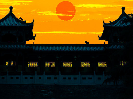 日落玄武