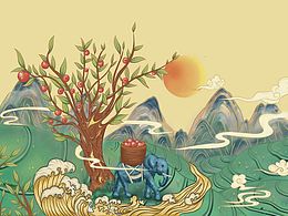 大象与国潮#夏日创作季#