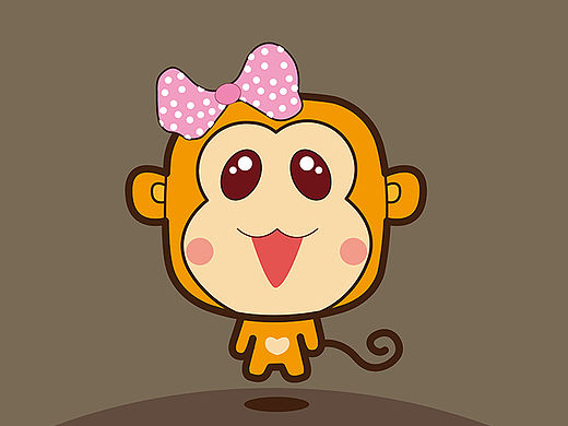 猴年卡通形象吉祥物设计（个人主页-ZMTU3MzUwNTY=） - 商业插画 - 站酷设计师Lyccccm原创素材 - 站酷ZCOOL