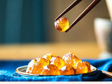 食品保健-桃胶详情页设计