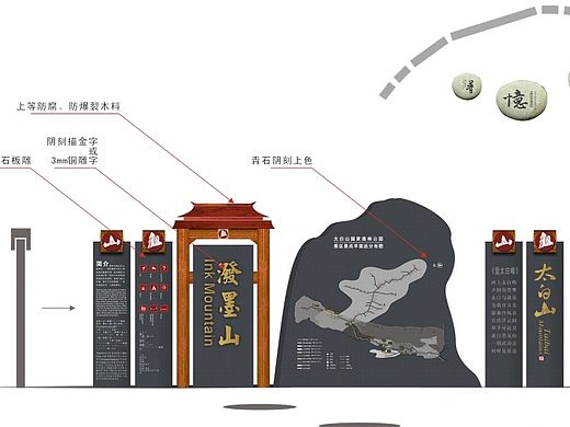 太白山导视系统