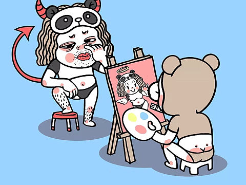 污鸡汤（个人主页-ZMTcxMTg5MDA=） - 创作习作 - 站酷设计师金刚大雄原创素材 - 站酷ZCOOL