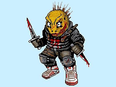 异兽魔都 开曼（个人主页-ZMTkxOTQ0MDQ=） - 像素画 - 站酷设计师口艾口牙口畏原创素材 - 站酷ZCOOL