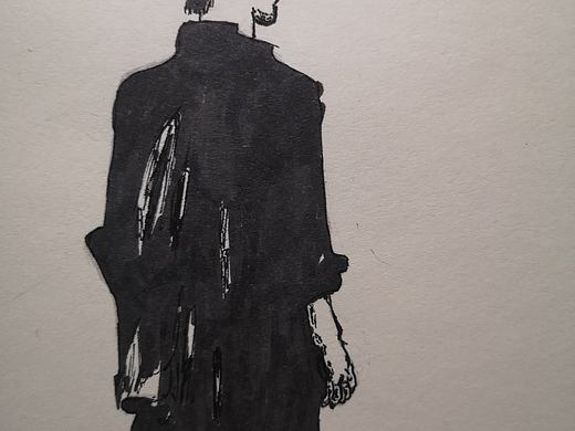 临摹男孩（个人主页-ZNDIzMjU4NzI=） - 新锐潮流插画 - 站酷设计师红尘印记原创素材 - 站酷ZCOOL