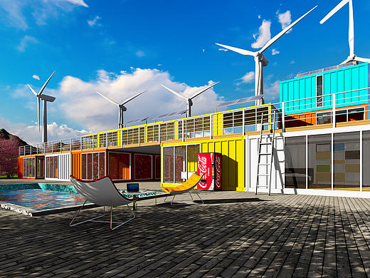 集装箱别墅设计