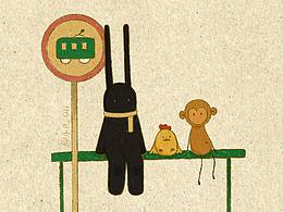 🐰🐵🐤小故事