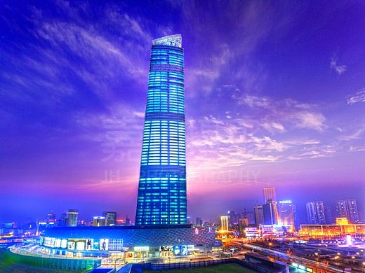 沈阳 建筑夜景 建筑摄影 恒隆广场