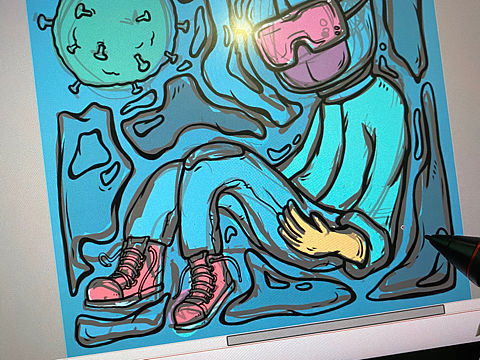 武汉莫慌，我们等你（个人主页-ZMzQwMzMyNTY=） - 艺术插画 - 站酷设计师小咕噜MT原创素材 - 站酷ZCOOL