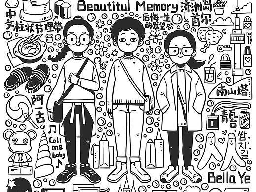 一張拖了兩年的畫（個(gè)人主頁(yè)-ZMjAyMjQ0MTY=） - 創(chuàng)作習(xí)作 - 站酷設(shè)計(jì)師葉貝拉原創(chuàng)素材 - 站酷ZCOOL