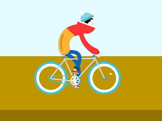 The Bicycle。（個人主頁-ZMTQzMDE2MzI=） - 其他UI - 站酷設(shè)計師Clear_Chen原創(chuàng)素材 - 站酷ZCOOL