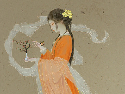 乐划手机锁屏插画参赛作品-#甜蜜&凉爽一整夏#