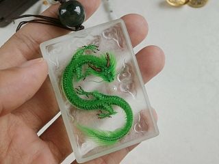 青龙 凡尼亨3D树脂画 手工龙牌