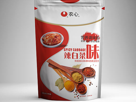 食品包装 调味包装袋 辣白菜自立袋 调味粉